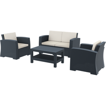 Anthracite / Beige Cushion