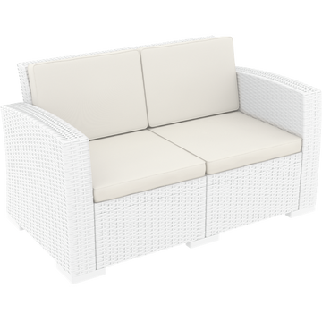White / Beige Cushion