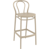 Siesta Victor Bar Stool 75cm (Dry Bar Height) - Taupe
