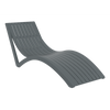 Siesta Slim Sun Lounger - Anthracite