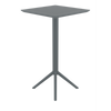 Siesta Sky Folding BAR Table 60 Square - Anthracite
