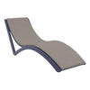 Siesta Slim Sunlounger with Cushion