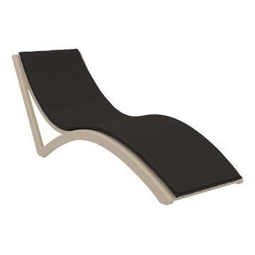 Taupe / Black Seat Cushion