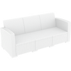 Siesta Monaco Lounge Sofa XL - White - No cushion