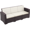 Siesta Monaco Lounge Sofa XL - Chocolate with cushion