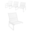 Siesta Pacific Lounge Extension Part - White