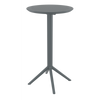 Siesta Sky Folding BAR Table 60 Round - Anthracite