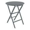 Siesta Helen Folding Table 60 Round - Dark Grey