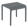Siesta Paris Side Table/Footrest - Dark Grey