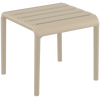 Siesta Paris Side Table/Footrest - Taupe