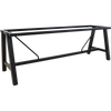Durafurn A Frame - 720mm Table Height Frame - 2090mmL - Black