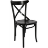 Paged Crossback Chair - Black
