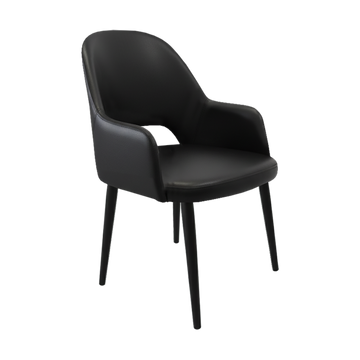 Black Round Legs / Black Vinyl