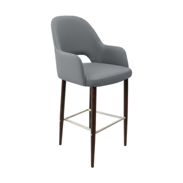 Wenge Round Legs / Stone Vinyl