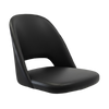 Crescent Chair Shell - Black Vinyl