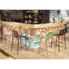 Durafurn Bordeaux Bar Stool