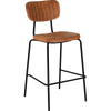 Durafurn Tiramisu Barstool - Black Frame /  Tan Fabric