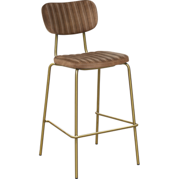 Mocha Fabric / Brass Frame / 760mm