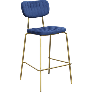 Denim Velvet / Brass Frame / 760mm
