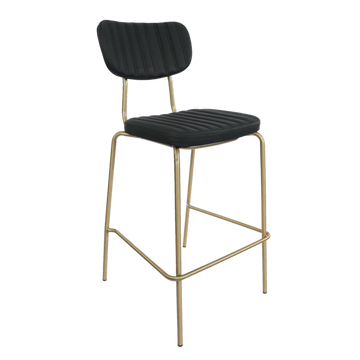 Black Vinyl / Brass Frame / 760mm