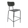 Durafurn Tiramisu Barstool - Black Frame / Black Ply