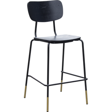 Black Ply / Black Frame with Brass Tip / 760mm