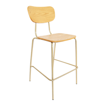 Oak Ply / Brass Frame / 760mm