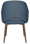 ARM CHAIR ALBURY METAL LIGHT WALNUT + GRAVITY DENIM
