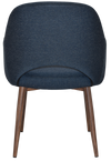 ARM CHAIR ALBURY METAL LIGHT WALNUT + GRAVITY NAVY