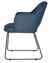 ARM CHAIR ALBURY SLED BLACK + GRAVITY DENIM
