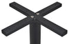 BASE COFFEE TABLE DANUBE DISC 450MM BLACK