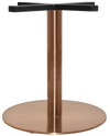BASE COFFEE TABLE ROME DISC 450MM COPPER