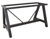 BASE TABLE A FRAME 1200MM H730 BLACK