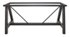BASE TABLE A FRAME 1500MM H730 BLACK