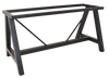 BASE TABLE A FRAME 1500MM H730 BLACK