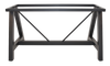 BASE TABLE A FRAME 1800MM H730 BLACK