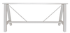 BASE TABLE A FRAME 1800MM H730 WHITE