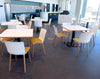 BASE TABLE DANUBE SQ 450MM BLACK