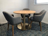 BASE TABLE ROME DISC 540MM BRASS