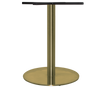 BASE TABLE ROME DISC 540MM BRASS