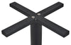 BASE TABLE TIVOLI DISC 450 BRASS + BLACK BRASS COLLAR