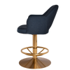 GAMING STOOL ALBURY DISC BRASS + GRAVITY NAVY