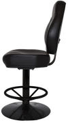 GAMING STOOL CAIRO DISC BLACK + VINYL BLACK