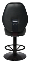 GAMING STOOL CAIRO DISC BLACK + VINYL BLACK