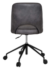 CHAIR ALBURY CASTOR V2 BLACK + EASTWOOD SLATE