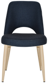 CHAIR ALBURY METAL BIRCH + GRAVITY NAVY