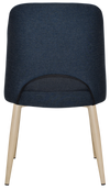 CHAIR ALBURY METAL BIRCH + GRAVITY NAVY
