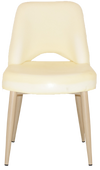 CHAIR ALBURY METAL BIRCH + UNUPHOLSTERED
