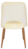 CHAIR ALBURY METAL LIGHTOAK + UNUPHOLSTERED