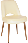 CHAIR ALBURY METAL LIGHTOAK + UNUPHOLSTERED